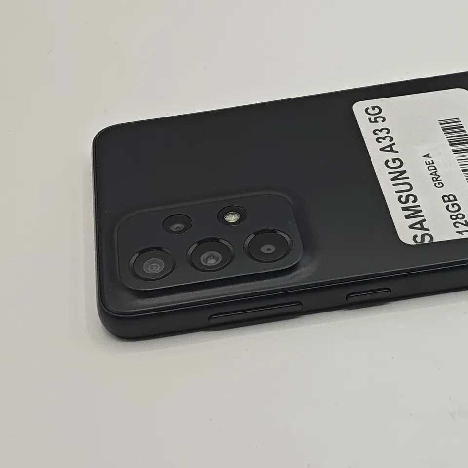 UNBOXED SAMSUNG GALAXY A33 5G 128GB IN AWESOME BLACK 