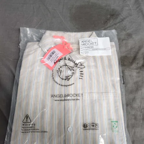 ANGEL & ROCKET STRIPED SHIRT – SEALED IN PACKAGING SIZE 10YR