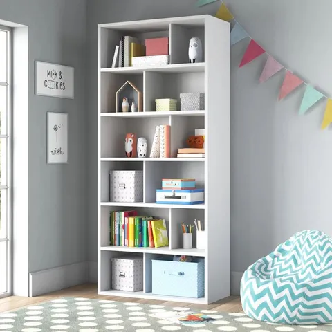 BOXED ARMES 206CM H × 92CM W STANDARD BOOKCASE