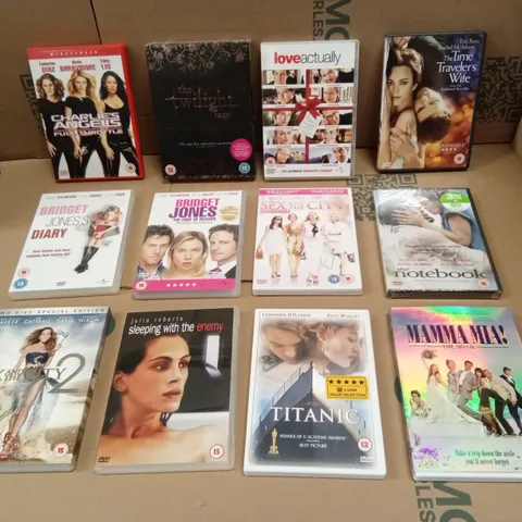 BOX TO CONTAIN A LARGE QUANTITY OF FILMS AND DVDs