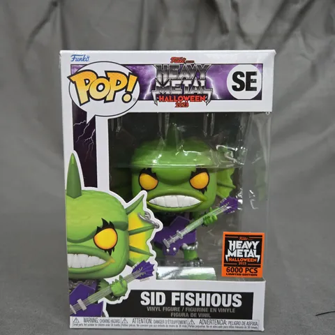 POP! HEAVY METAL HALLOWEEN 2023 - SID FISHIOUS VINYL FIGURE - SE