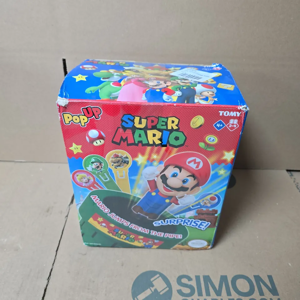 BOXED SUPER MARIO POP UP MARIO TOY