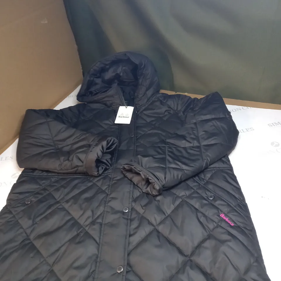 BARBOUR AVERY QUILT COAT SIZE 12