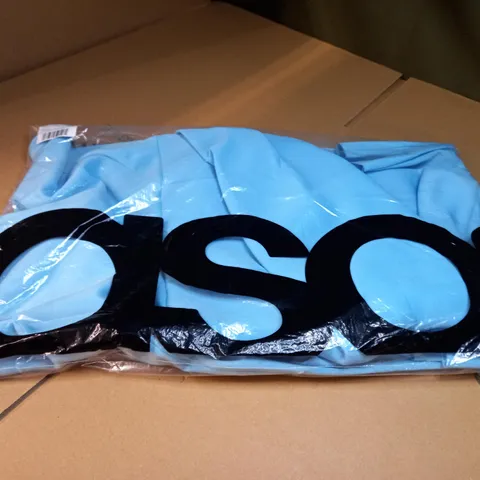 PACKAGED ASOS MID BLUE SCUBA JUMPSUIT - SIZE 10