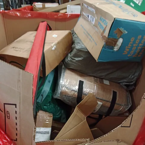 PALLET OF ASSORTED HOUSEHOLD GOODS AND PRODUCTS TO INCLUDE;PET BED, PHOTO FRAME, MEASURING TOOL