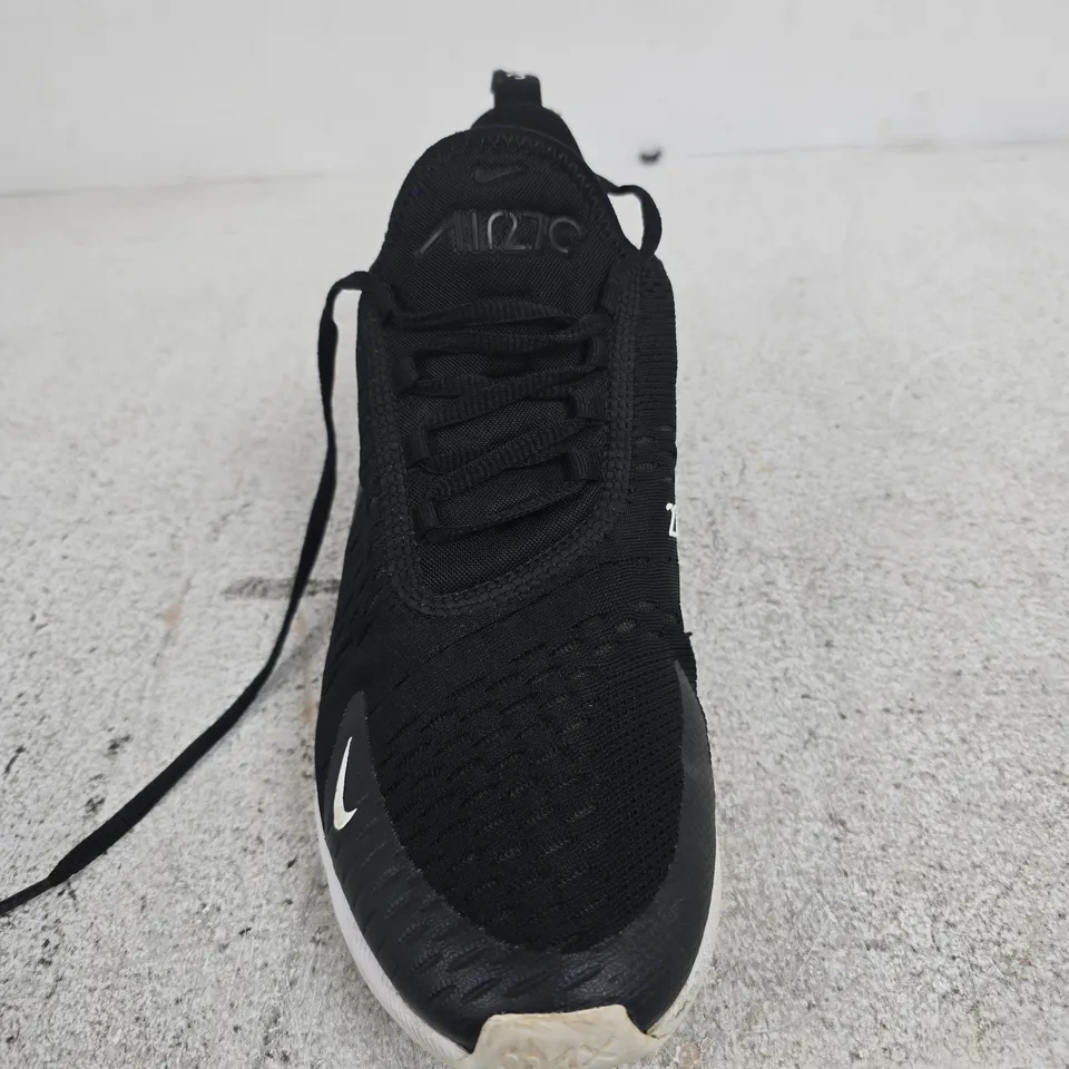 NIKE AIR MAX 270 TRAINING SHOES – BLACK, UK 7 (MEN'S)
