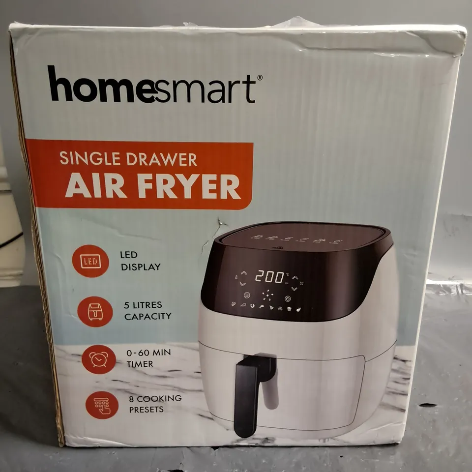 BOXED HOMESTART SINGLE DRAWER AIR FRYER