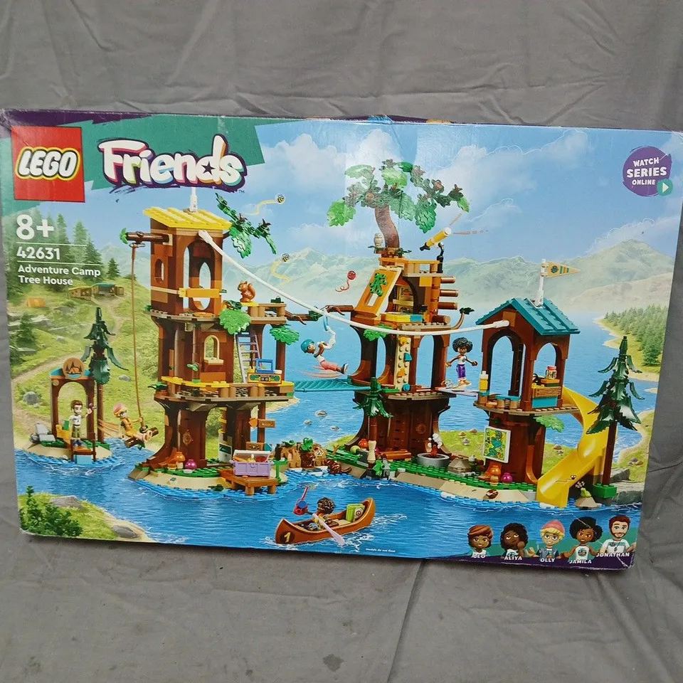 BOXED LEGO FRIENDS ADVENTURE CAMP TREE HOUSE MINI-DOLLS SET 42631