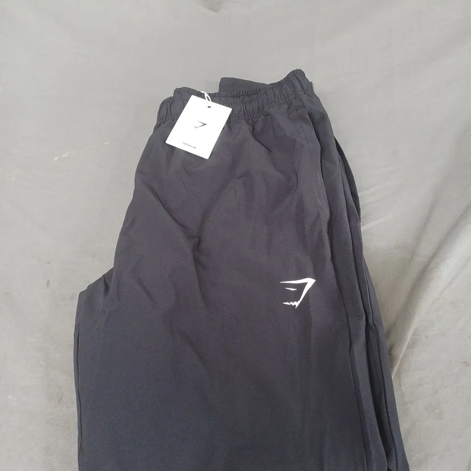 GYMSHARK ARRIVAL WOVEN JOGGERS SIZE M