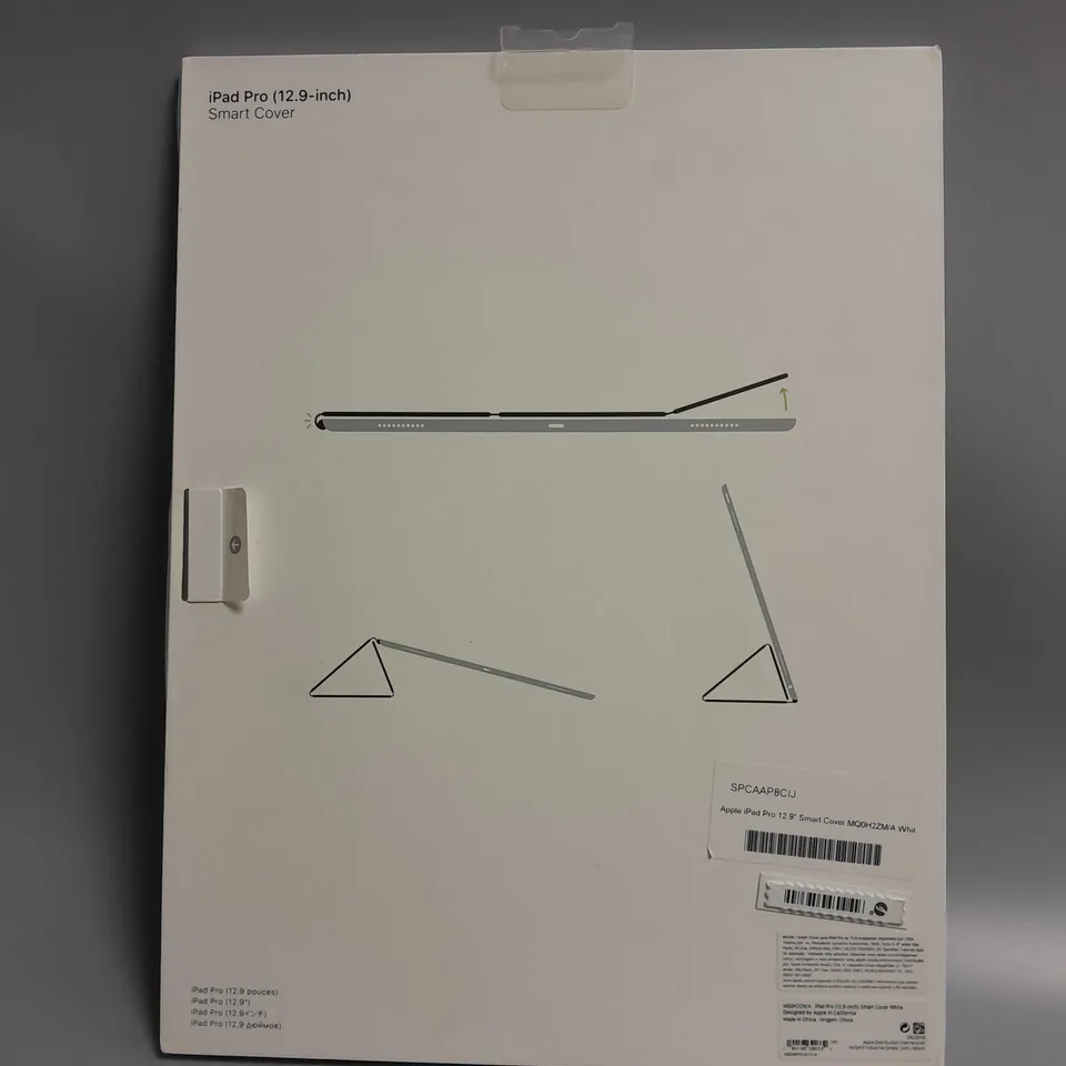 APPLE IPAD PRO 12.9" SMART COVER IN WHITE