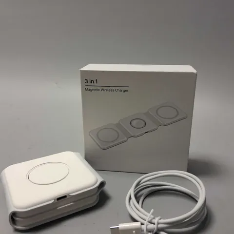 BOXED 3-IN-1 FOLDABLE MAGSAFE WIRELESS CHARGER 