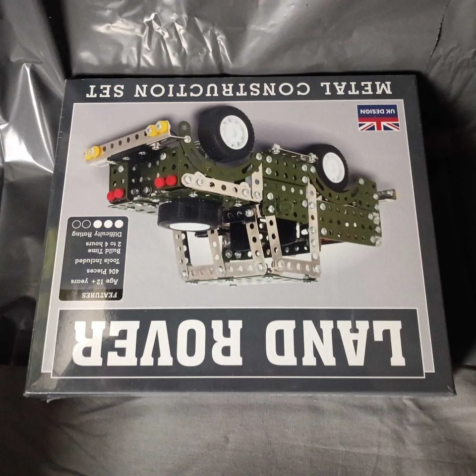 SEALED METAL CONSTRUCTION SET – LAND ROVER