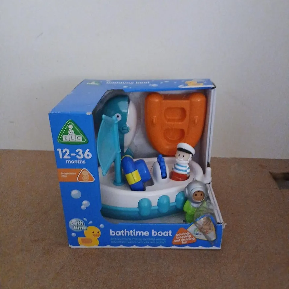 ELC BATH TIME BOAT BATH TOY FOR 12–36 MONTHS – BOXED