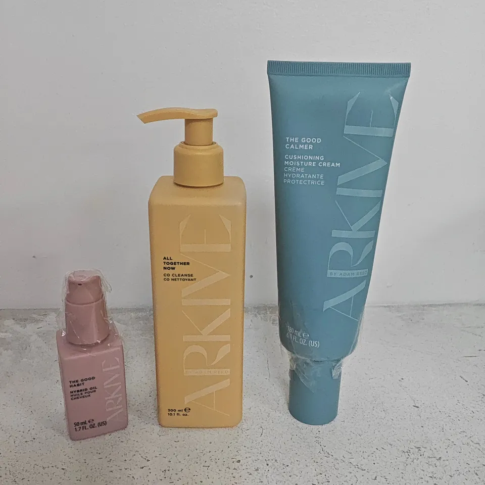 LOT OF 8 ARKIVE 3-PIECE HAIR CARE SETS