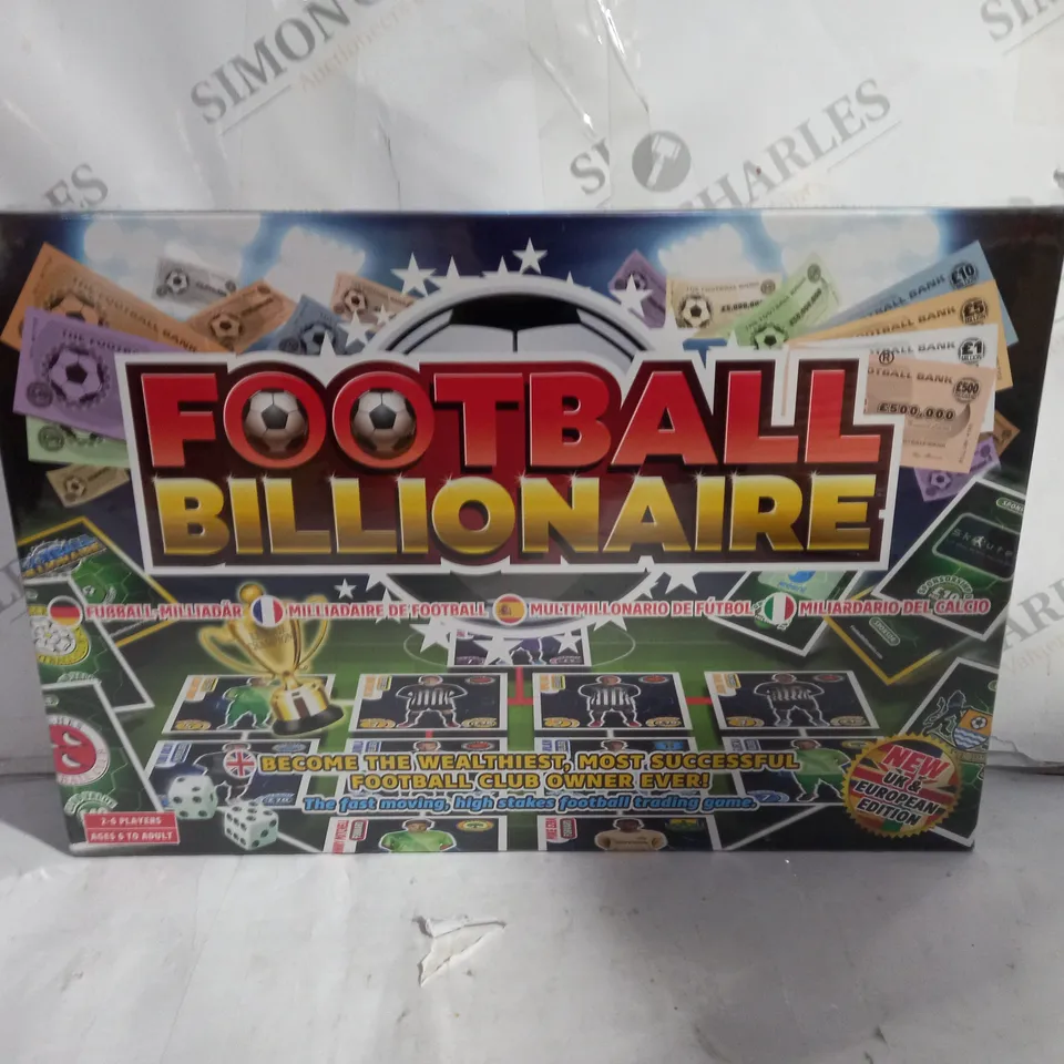 FOOTBALL BILLIONAIRE CARD GAME