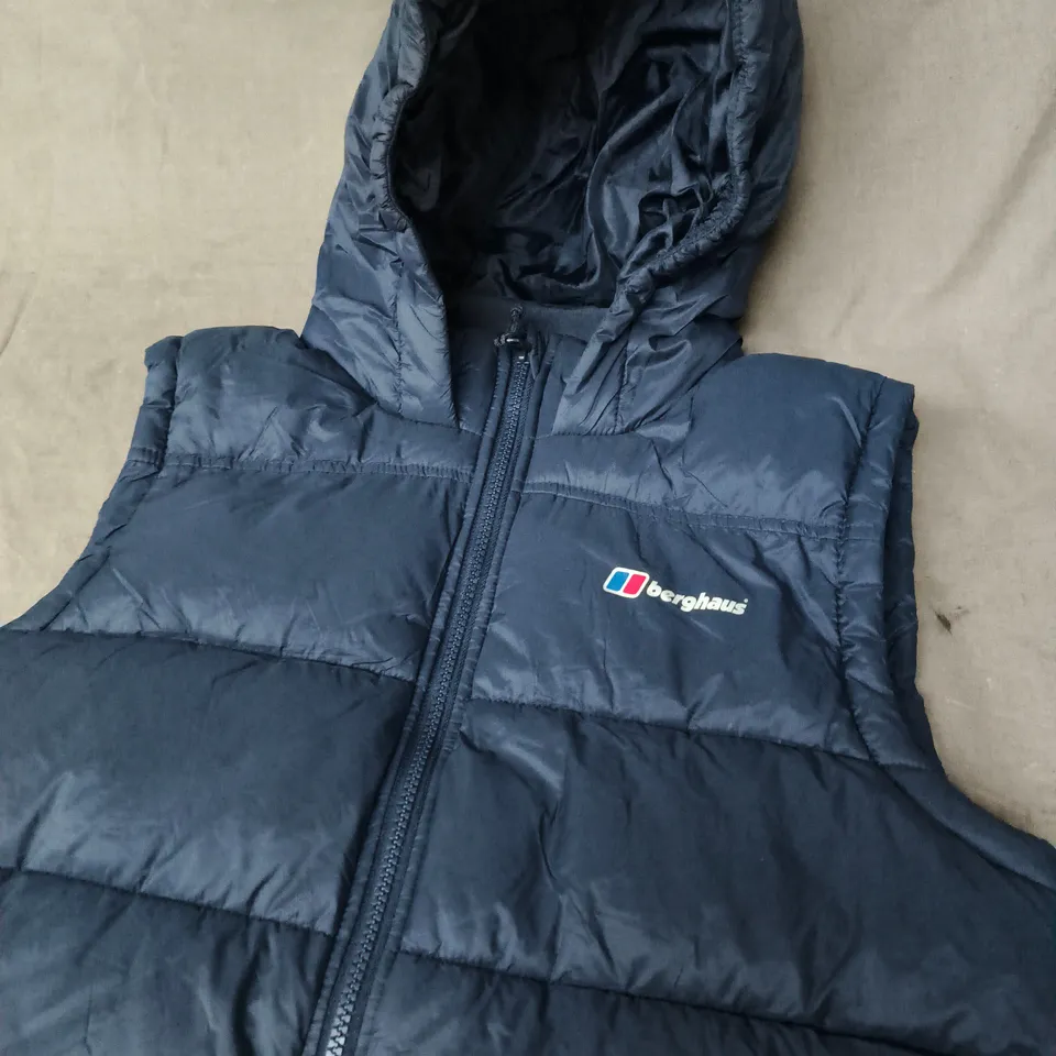 BERGHAUS HOODED PUFFER VEST – SIZE 14/15