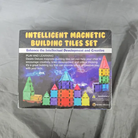 DESIRE DELUXE INTELLIGENT MAGNETIC BUILDING TILES SET β BOXED