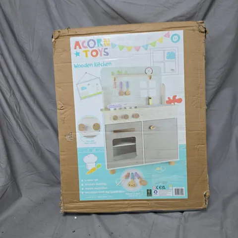 ACORN FLOORSTANDING WOODEN PLAY KITCHEN - STONE