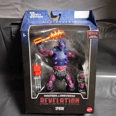 MASTERS OF THE UNIVERSE REVELATION SPIKOR ACTION FIGURE – BOXED