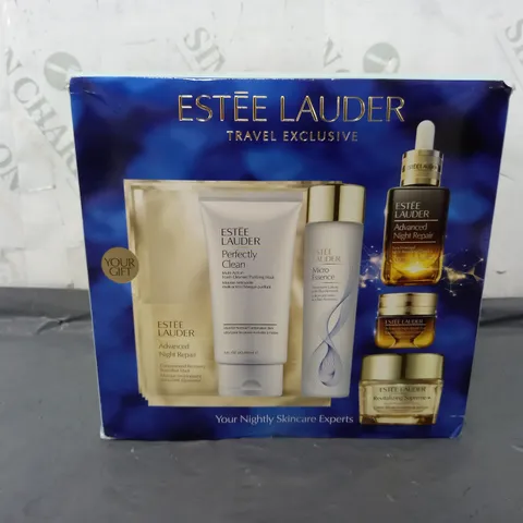 BOXED ESTEE LAUDER TRAVEL EXCLUSIVE SET