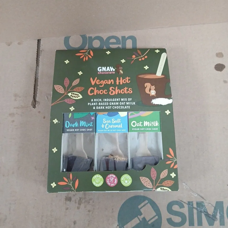 GNAW VEGAN HOT CHOC SHOTS – SET OF 3