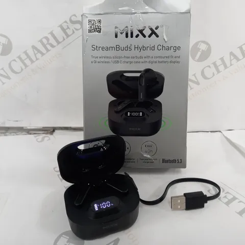 BOXED MIXX STREAMBUDS HYBRID CHARGE