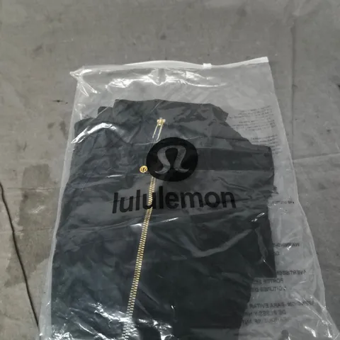 LULULEMON WOMEN'S BLACK ZIP-FRONT JACKET - SIZE UNSPECIFIED