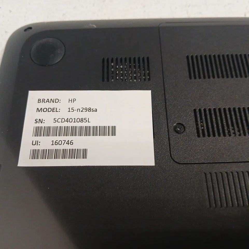 HP PAVILION 15-N298SA LAPTOP