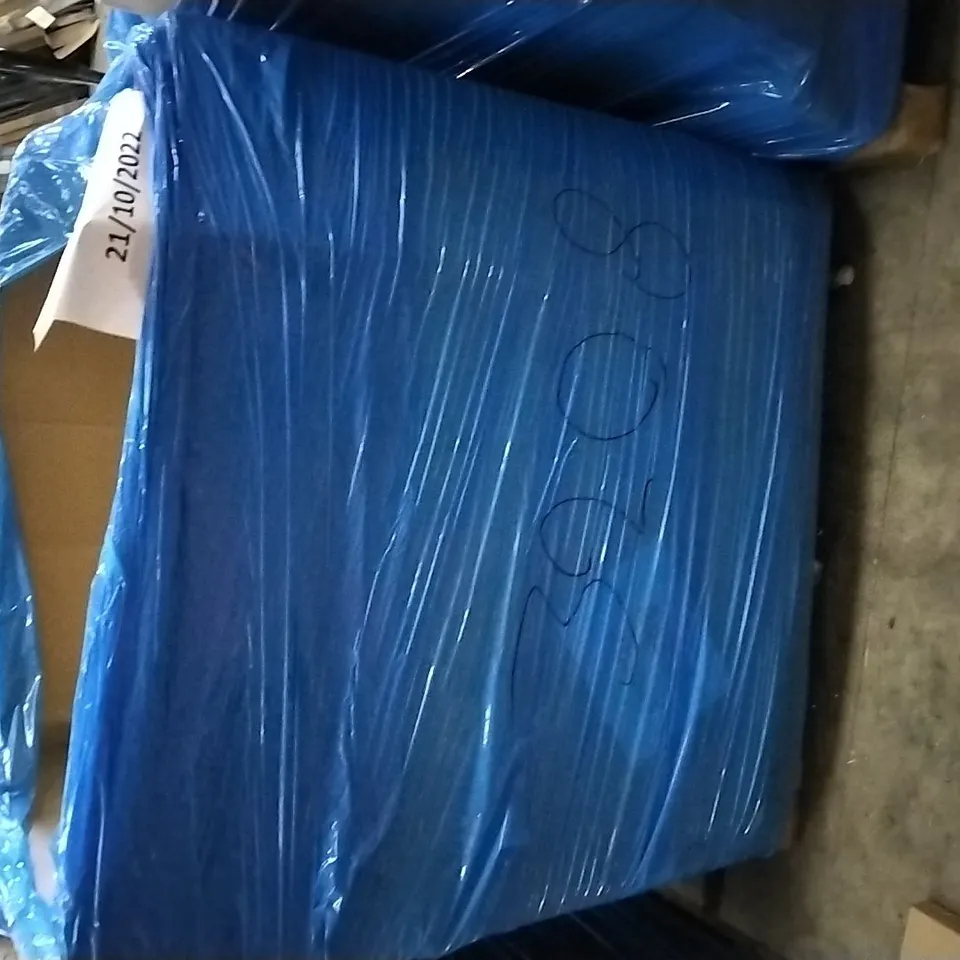 PALLET OF ASSORTED ITEMS INCLUDING HNNHOME STORAGE OTTOMAN, KINGCAMP OUTDOOR FURNITURE, FANCYALL PRESSURE WASHER, M-DESIGN CLOTHES RACK, STEADY DOG WIND SPINNER, BELACO 12" FLOOR FAN