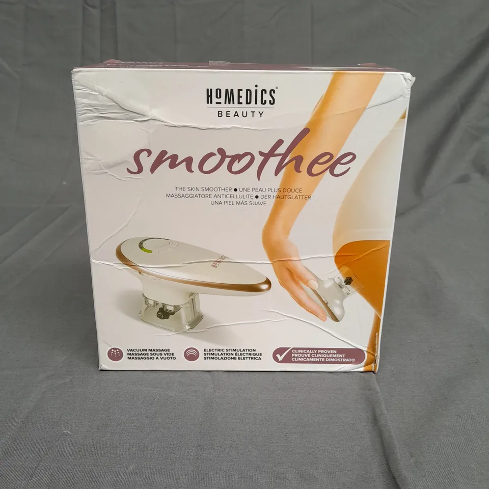 BOXED HOMEDICS SMOOTHEE SKIN MASSAGER