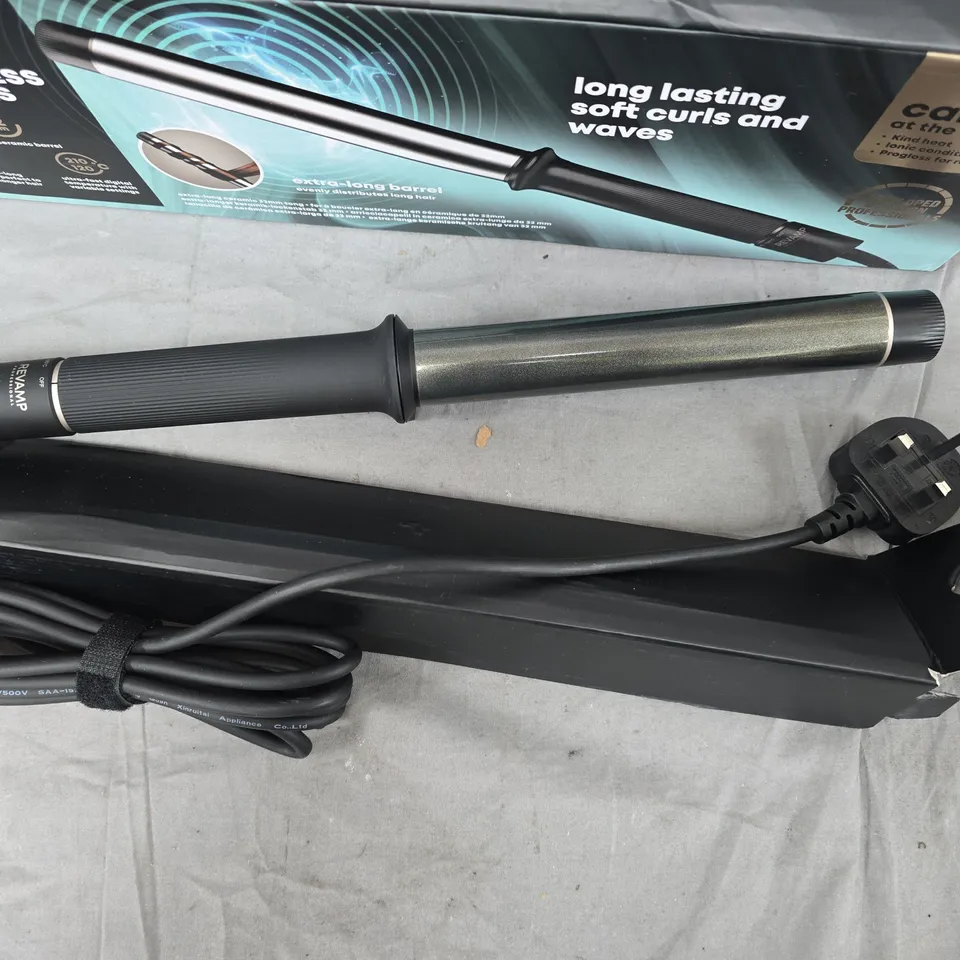 REVAMP PROFESSIONAL EFFORTLESS CURLS CURLING WAND – 32MM EXTRA-LONG BARREL