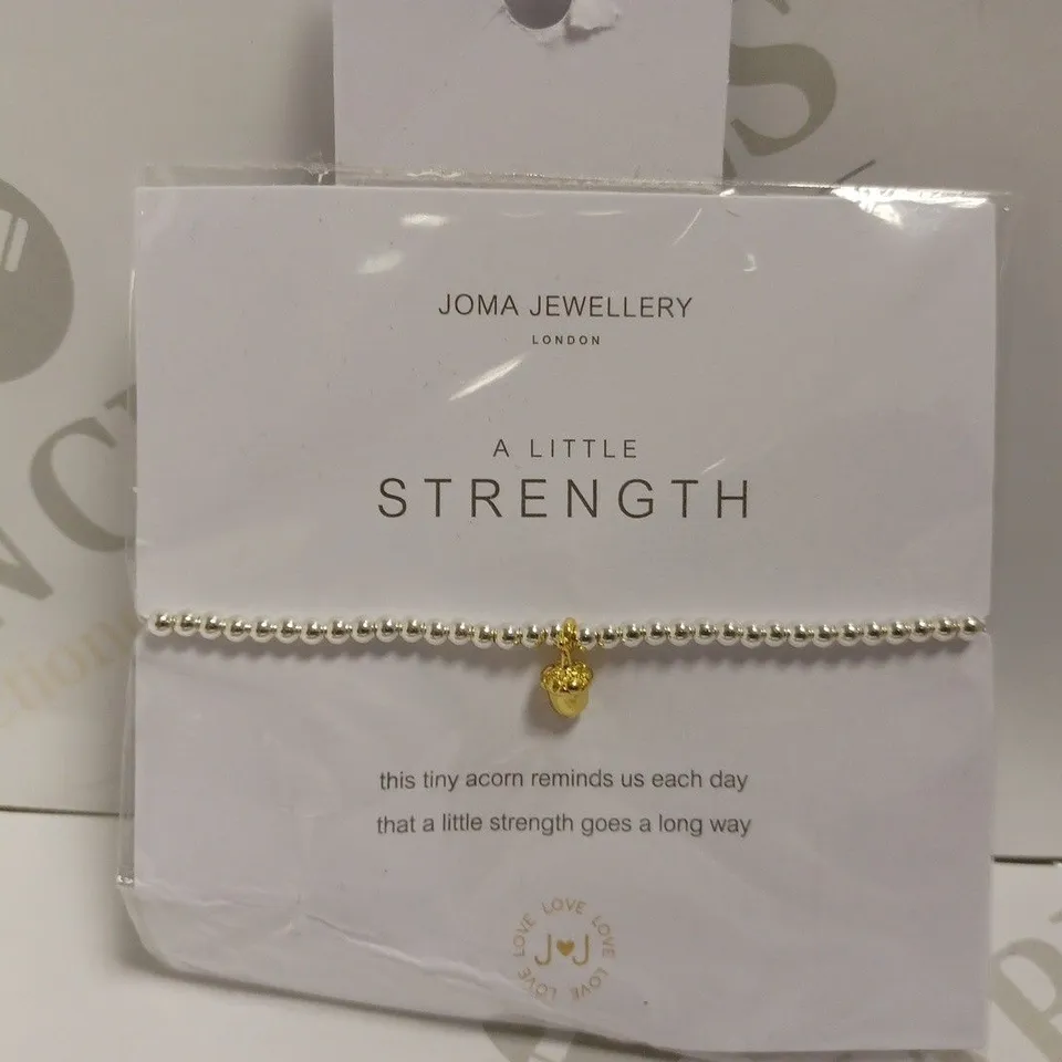 JOMA JEWELLERY ACORN `STRENGTH` BRACELET
