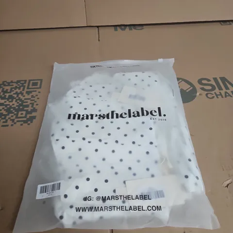 MARSTHELABEL POLKA DOT GARMENT - SIZE 10