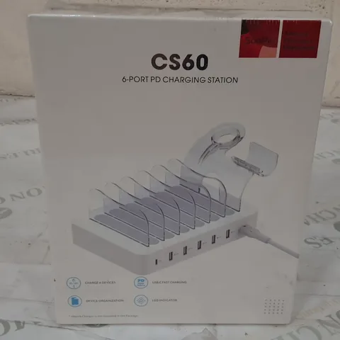 SEALED CS60 6-PORT PD CHARGING STATION