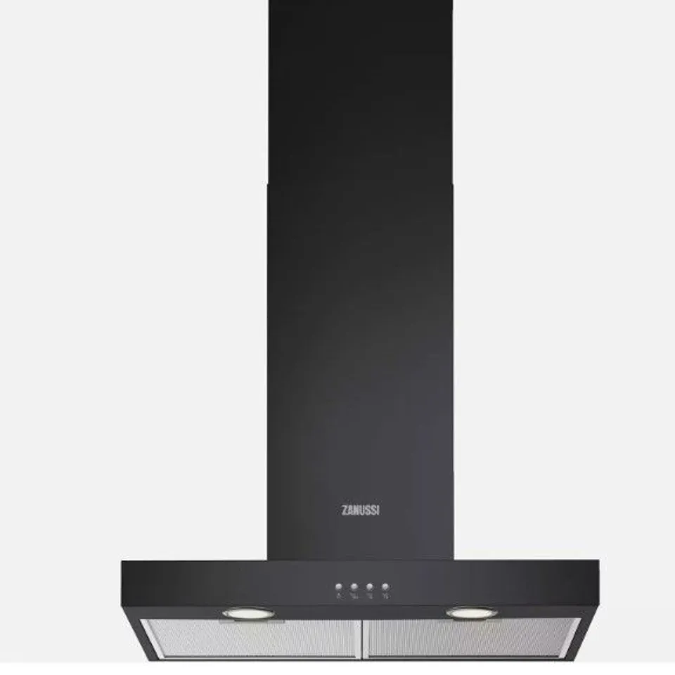 ZANUSSI ZFT416K BUILT IN 60CM 3 SPEEDS CHIMNEY COOKER HOOD BLACK EH64