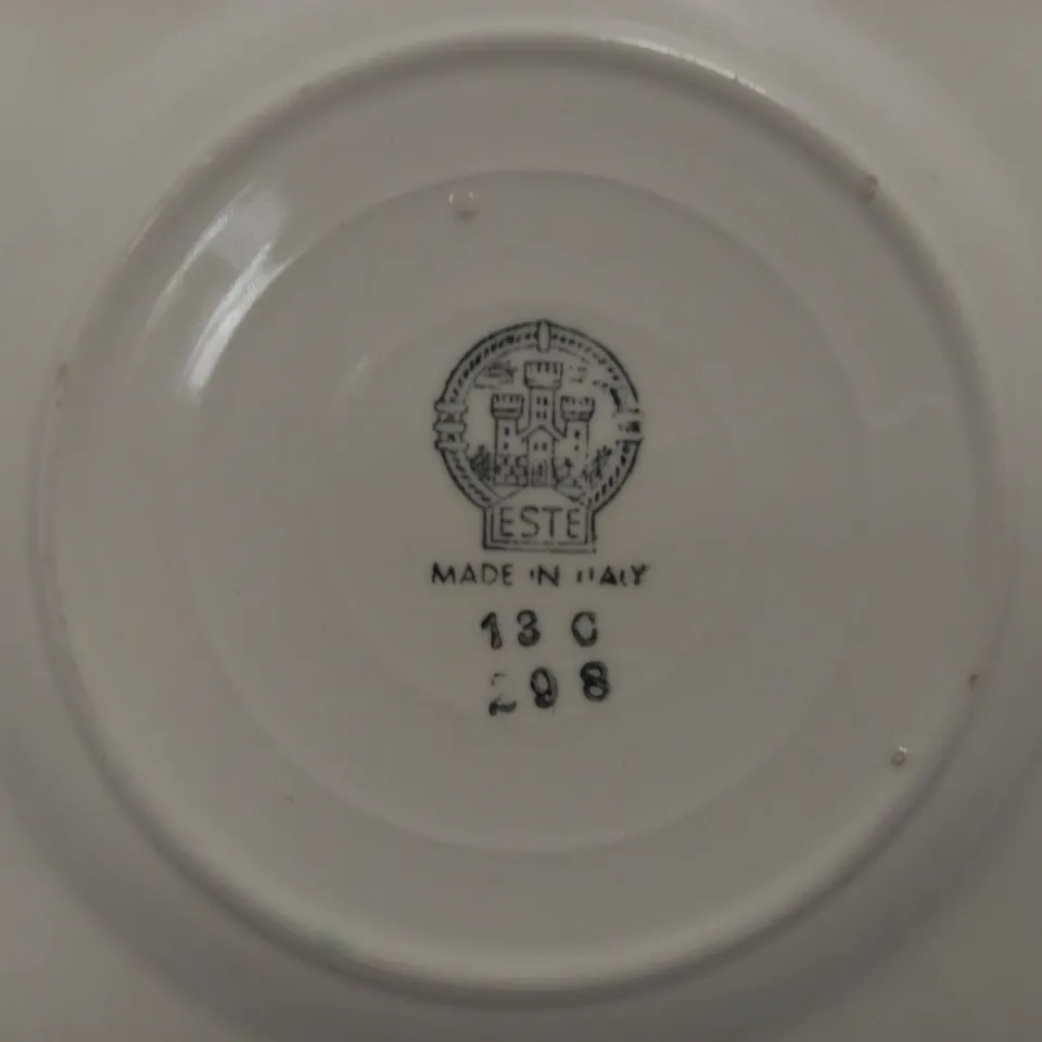 DESIGNER OLIVE CERAMIC PLATE MADE IN ITALY