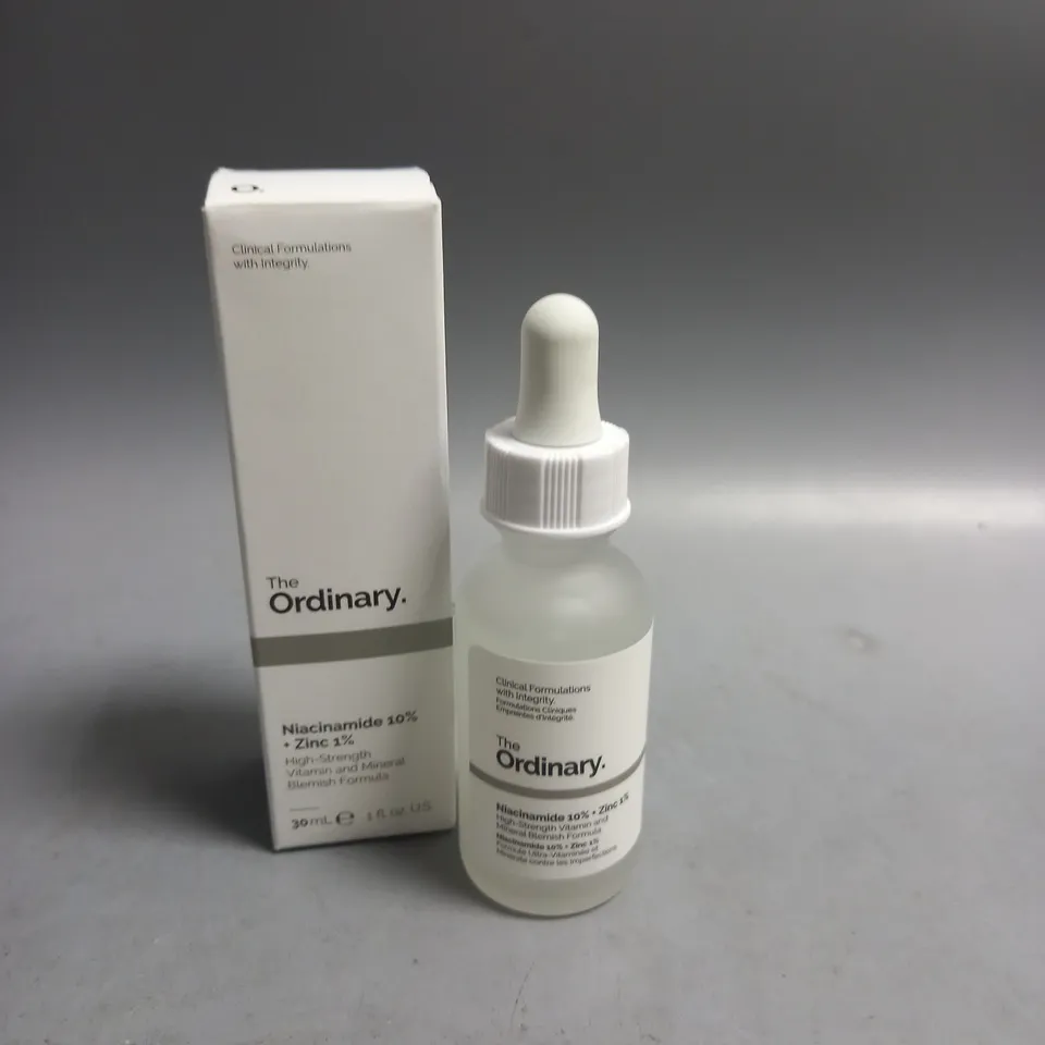 BOXED THE ORDINARY NIACINAMIDE 10% AND ZINC 1% SERUM 30ML