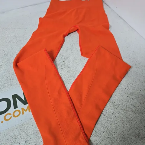 WOMEN'S ORANGE LEGGINGS β UK 6 (XS) (EU 34)