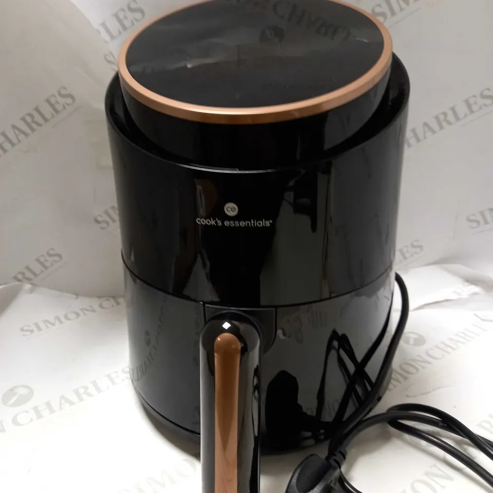 COOK'S ESSENTIALS COMPACT TOUCH SCREEN DIGITAL AIR FRYER