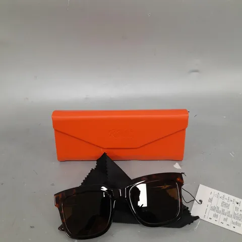 RWL SUNGLASSES AND ORANGE CASE