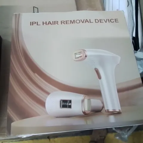 BOXED IPL HAIR REMOVAL DEVICE 