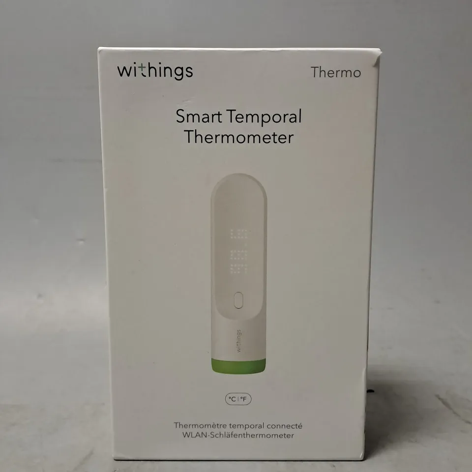 BOXED WITHINGS SMART TEMPORAL THERMOMETER 