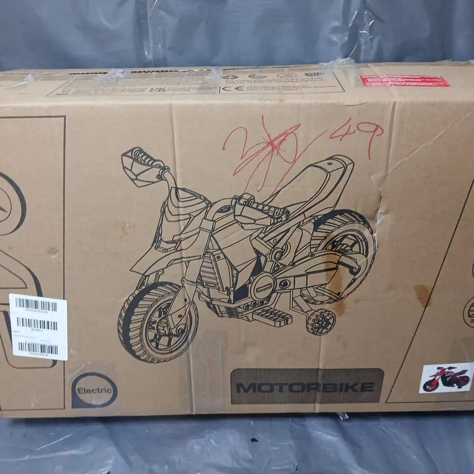 BOXED EVO RALLY MOTORBIKE - RACER