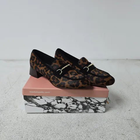 MODA IN PELLE LEOPARD PRINT LOAFERS – WOMEN'S UK 7