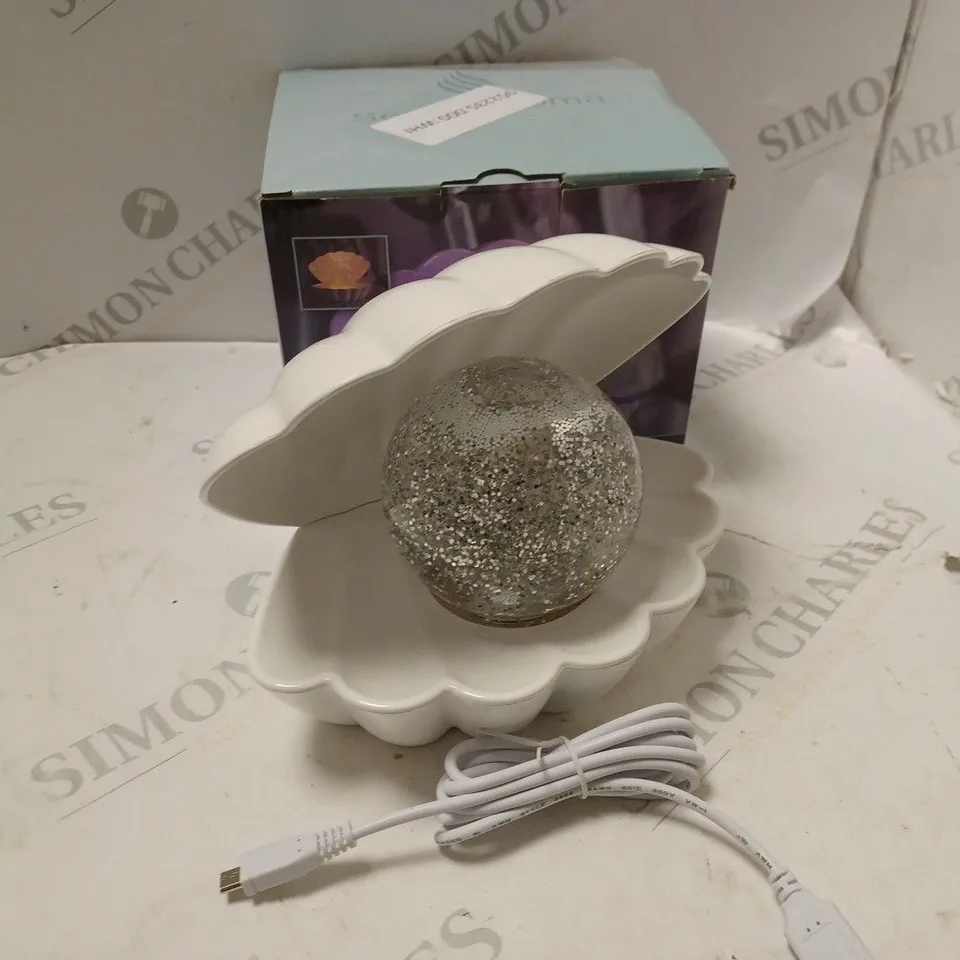 BOXED SENSE AROMA SE SHELL LED COLOUR CHANGING LED LAMP - WHITE