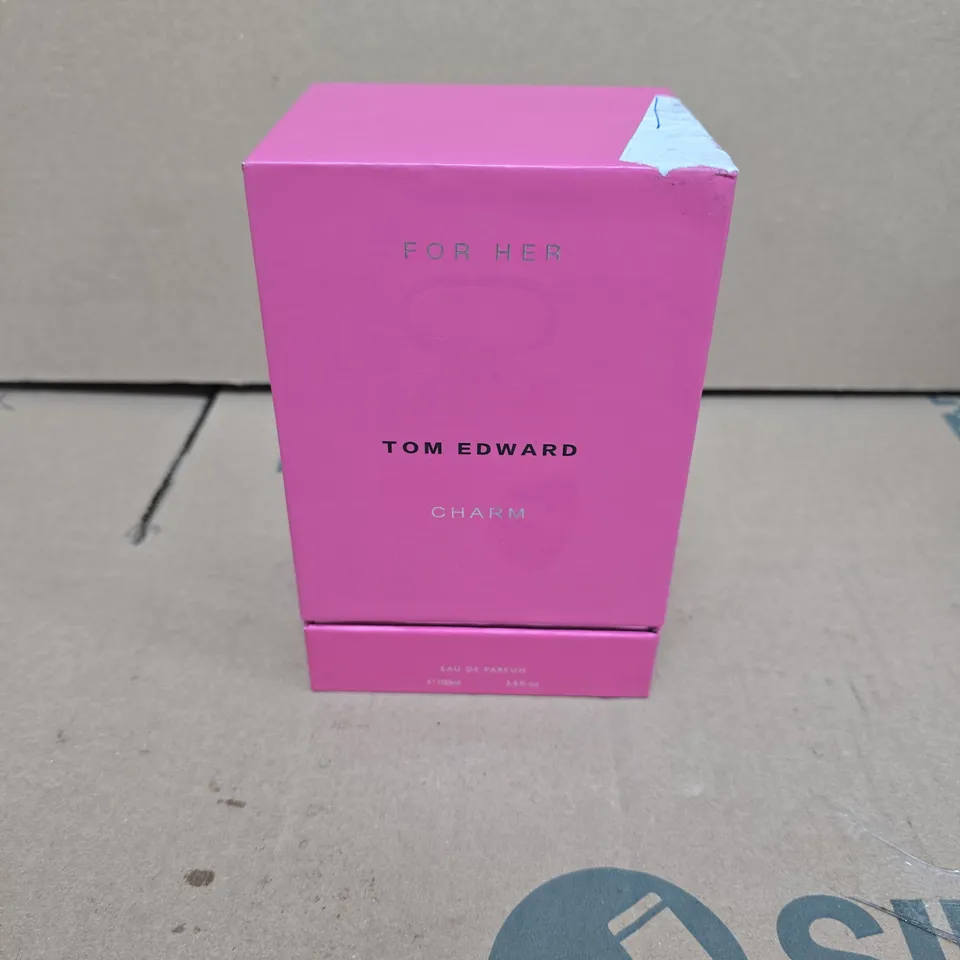 TOM EDWARD FOR HER CHARM EAU DE PARFUM 100ML – PINK BOTTLE