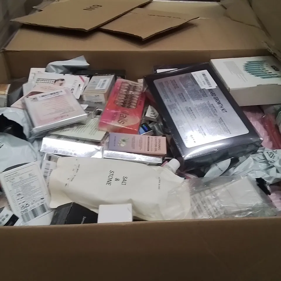 PALLET CONTAINING A LARGE QUANTITY OF COSMETIC PRODUCTS TO INCLUDE;NAIL POLISH,PROFESSIONAL NAIL FILE SET,WAX STICK