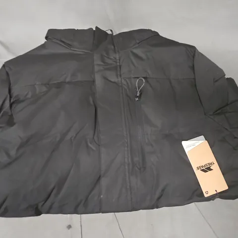TRESPASS CASUAL JACKET IN BLACK SIZE LARGE