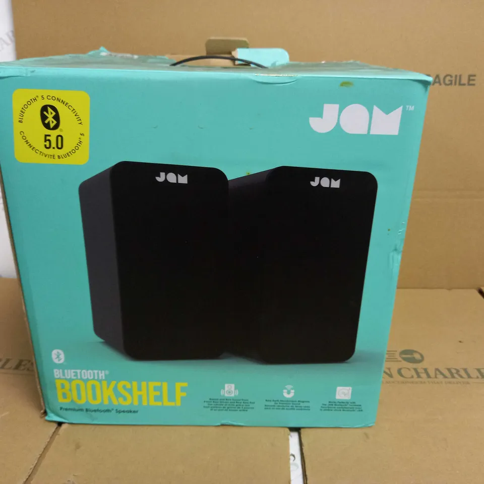 JAM BLUETOOTH BOOKSHELF SPEAKERS