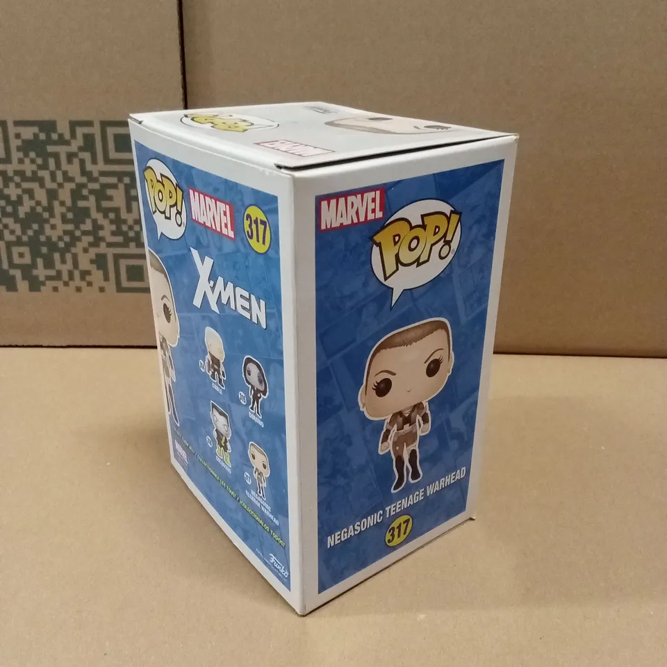 BOXED FUNKO POP X-MEN 317 NEGASONIC TEENAGE WARHEAD 